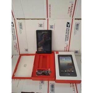 Verizon QMV7A Ellipsis 7 4G LTE Tablet  7"  8GB Verizon Tablet Black - Very Good